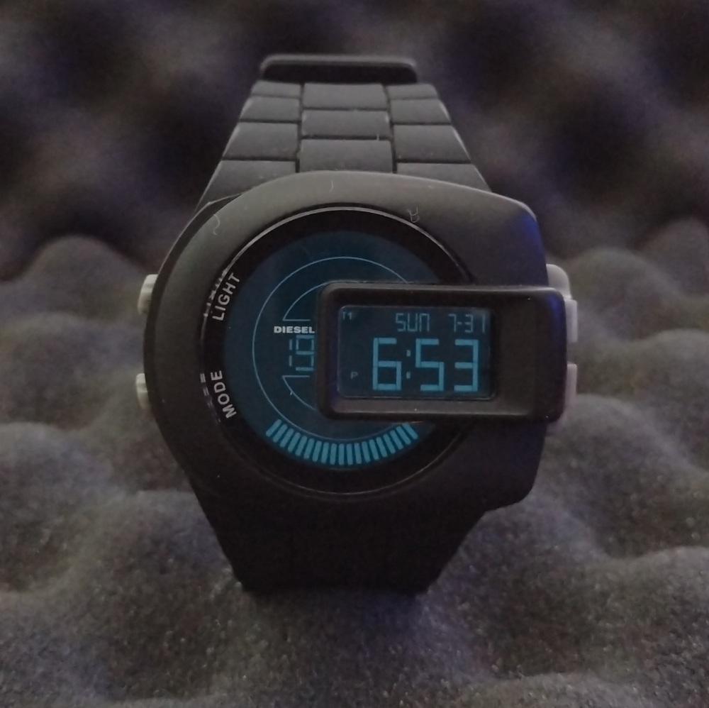 Diesel Black Digital Watch